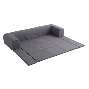 โซฟาเบดแบบปรับเปลี่ยนได้รูปตัว L พับได้อเนกประสงค์ บรรจุโฟม สำหรับเด็ก สัตว์เลี้ยง ผู้ใหญ่ ผู้สูงอายุ - Product Image 3