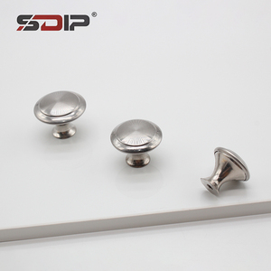 SDIP Aluminum Alloy Bedroom Office Bathroom Furniture <strong>Knob</strong> Dresser <strong>Black</strong> Furniture Drawer Kitchen Unit Handles <strong>Knobs</strong> - Product Image 2