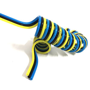 Toptan yüksek basınçlı PU ikiz geri tepme Spiral pnömatik hortum 8mm PU çok sıralı bobin tüp hava ve sıvı için - Product Image 6