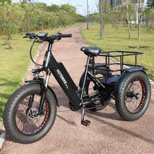 Tricycle à 3 roues ET250 à succès avec siège passager, vélo tricycle 20 pouces avec panneaux solaires - Product Image 3