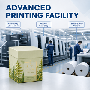 Boîte à bougies de luxe en papier kraft avec fermeture magnétique, emballage cadeau gaufré à tiroir, vente en gros, stockage d'usine - Product Image 6