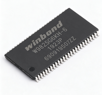 En stock W9825G6KH 6 166MHz 3.3V Puce de stockage DRAM synchrone