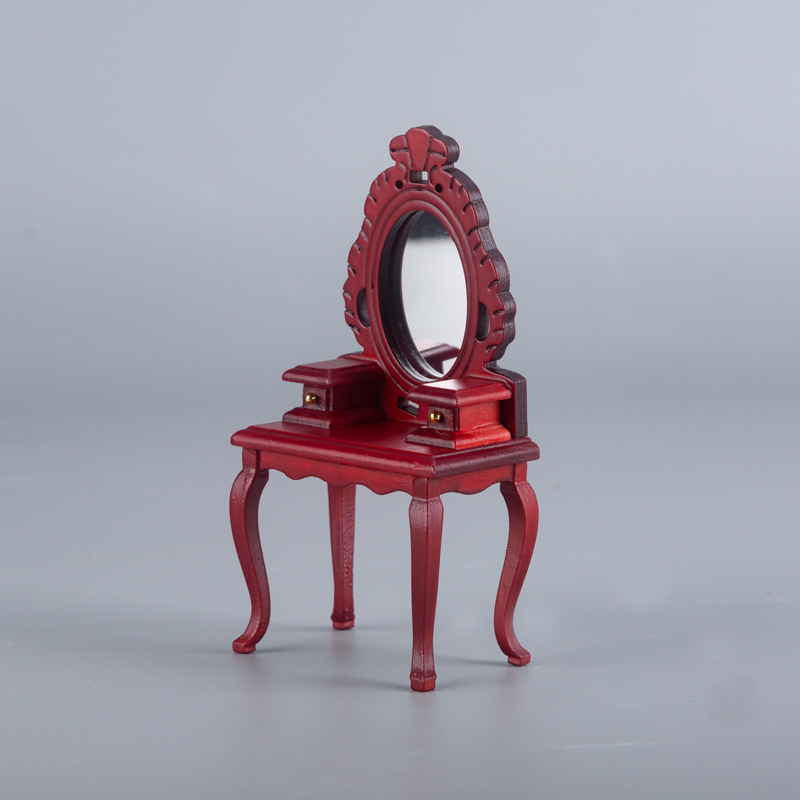 Red dresser