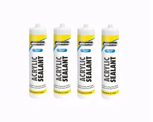 Factory Price Paintable Weatherproof Modified Anti-crack Waterproof Acrylic Silicone Rain Proof Caulk Caulking Sealant