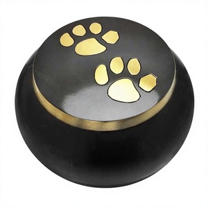 UNIQUE PAW PET URN PREMIUM QUALITY METAL ODYSSEY PET URN FOR cremed ASH storage USE AT CHEAP PRICE - Product Image 1