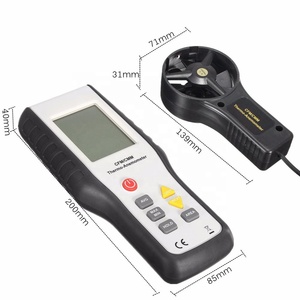 เครื่องวัดความเร็วลมดิจิตอล HT-9819 แบบ CFM/CMM ยี่ห้อ Hti รุ่นขายดี เครื่องวัดความเร็วลมไร้สาย สำหรับอุตสาหกรรมเหล็กและเหล็กกล้า ปิโตรเคมี และพลังงาน - Product Image 2