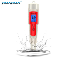 Testeur numérique de qualité d'eau 4 en 1, PH EC TDS de Type stylo, testeur étanche, écran LCD, Aquariums