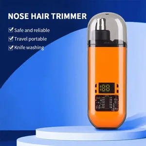 Nose Hair Trimmer Rechargeable Electric Nose Hair Remover Men Eyebrow Hair Shaving Razor Mini <b>Pocket</b> Portable Nose Hair Clipper - Product Image 5
