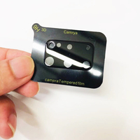 Film de protection d'objectif de caméra 3D Curverd à couverture complète pour Vivo OPPO HUAWEI Oenplus Redmi Realme verre trempé d'écran de caméra