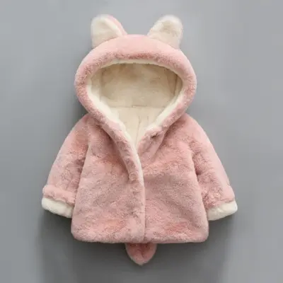 어린이 코트 19 가을과 겨울 새로운 아기 두꺼운 코트 자켓 여성 아기 한국어 의류