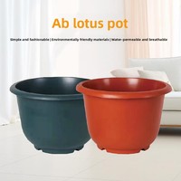 Pots de fleurs en plastique de grande taille pour culture hydroponique de lotus, design minimaliste nordique, pour cours et bassins, fabriqués en Chine