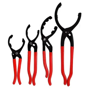 10'' 12'' 14'' 16'' Oil Filter Pliers Adjustable Oil Filter Removal Tool Pliers for Cars Trucks Motorcycles