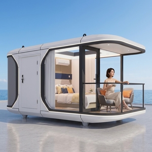 STAR CABIN Maison Conteneur Préfabriquée Moderne Villa Modulaire Compacte Étanche Mobile Entièrement Meublée <span class=keywords><strong>Studio</strong></span> Modèle X3 - Product Image 2