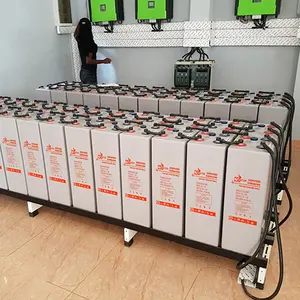 Csbattery 2V600ah Home ev kullanımı için ücretsiz bakım tübüler jel Opzv pil depolama/pil paketi/tekerlekli sandalye 6OPzV600