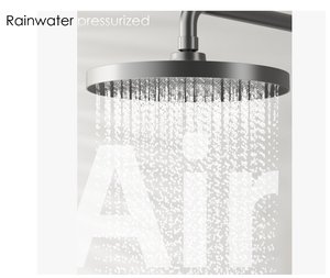 Nuovo Set Doccia di Lusso per Bagno con Miscelatore in Ottone di Alta Qualità, Effetto Pioggia e Spruzzatore per Vasca - Product Image 3