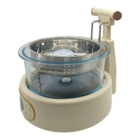 Cuisinière électrique 1200W 304 acier filtre panier contrôle tactile riz vidange marmite ragoût 24H garder au chaud 3L pour ménage hôtel RV utilisation