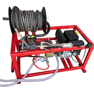 Dispositivo Antincendio Mobile su Carrello con Nebulizzazione d'Acqua ad Alta Pressione, Sistema Completamente Idraulico e Motore - Product Image 1