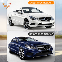 Parachoques de Coche, Kit de Carrocería Estilo E63 (De Antiguo a Nuevo) para Mercedes Benz Clase E W207, Parachoques, Faros Delanteros, Luces Traseras, Accesorios para Automóviles