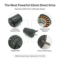 Reacher 6395 V6.0 Max 10kW Moteur Brushless Haute Puissance 100-255KV ESK8 Skateboard Électrique Longboard 2026 Nouveau