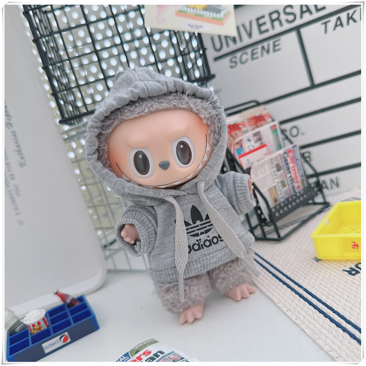 eddie hooded sweatshirt gray