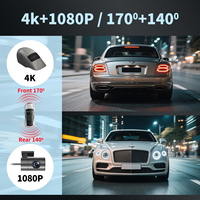 Pabrik kualitas tinggi kubah kamera dasbor mobil WiFi GPS kamera dasbor mobil 1080P 2K 4K kamera dasbor Wifi