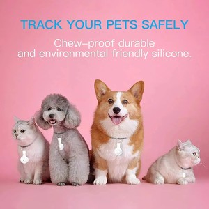 <span class=keywords><strong>Precio</strong></span> de fábrica OEM logotipo personalizado 100 Uds MOQ Fundas protectoras de silicona para Airtags perro airtags pu airtags - Product Image 6