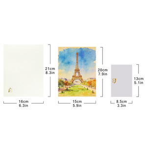 Romantica Cartolina Pop-up 3D della <span class=keywords><strong>Torre</strong></span> <span class=keywords><strong>Eiffel</strong></span> di Parigi, Souvenir di Viaggio - Product Image 4