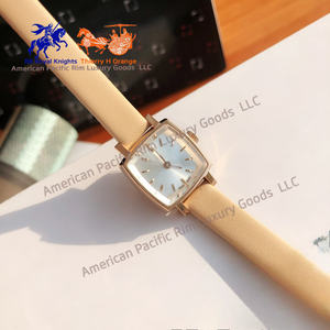 Relojes de Cuarzo Cuadrados Pequeños y Elegantes de la Serie Cute de Calidad 5A, Exclusivos para Damas Modernas, Resistentes al Agua - Product Image 4