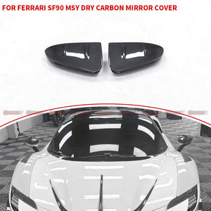 Nuevo Producto: Carcasa de Espejo Retrovisor de Fibra de Carbono Estilo MSY para Ferrari SF90 - Product Image 4