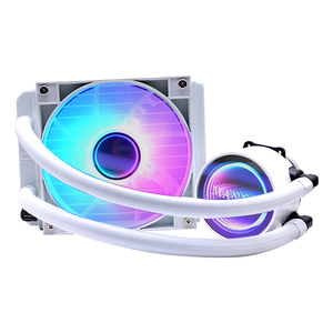 Ventilateur de refroidissement par eau pour processeur ARGB LED 120 mm de Manmu, prix d'usine, avec roulement à fluide et faible bruit pour boîtier d'ordinateur - Product Image 3