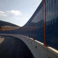 Panneaux de barrière acoustique extérieure pour autoroute, panneaux de barrière acoustique en acrylique modernes pour un design moderne