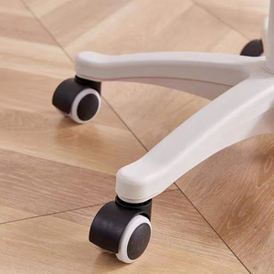 Chaise de bureau pliable moderne et minimaliste à cadre métallique, réglable en hauteur, avec dossier en échelle, pour l'école et l'appartement - Product Image 2