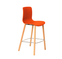 Chaise Haute Moderne Simple Style Nordique pour Salon de Thé – Chaises de Salle à Manger en Plastique pour Négociations