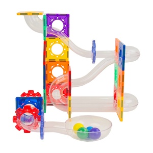 70 Uds. De azulejos magnéticos de mármol, juego de juguetes magnéticos coloridos, bloques de construcción de plástico seguros para niños - Product Image 6
