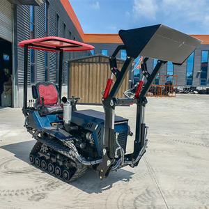 Euro 5 Crawler Tractor 35HP 18.4kw Farm Mini Tractor Farming Equipment Agricultural <b>Cultivator</b> Machine Crawler Tractors Cultivat - Product Image 1