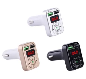 Wholesale bt receiver and transmitter Wireless Modulator Hands-free MP3 Player Dual USB Fast Charger Car FM Transmitter