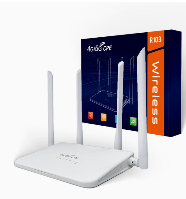 Hot Supplier 4G Router WiFi 6 USA Canada Mexico Argentina Brazil LTE SIM Card CPE Europe Africa