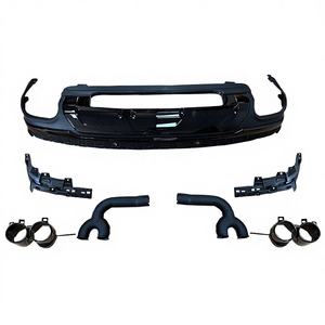 Modificación para Audi Q7 SQ7 Modelos 2020 2021 2022 2023, Difusor Trasero con Salidas de Escape Cuádruples, Recortes para Parachoques OLIVER - Product Image 1