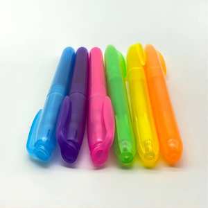 Fabricación Resaltadores Pluma fluorescente Colores surtidos Resaltador de secado rápido Marcador Biblia Diario Resaltadores de colores - Product Image 4