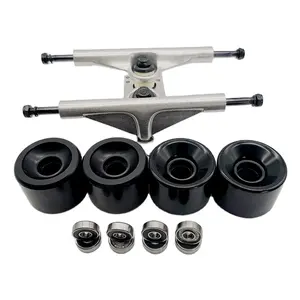 Hot Koop Custom Skateboard Truck Wielen Bearing Kit Set Voor Cruiser Wielen Truck Set