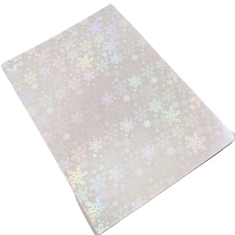 Star/Cullet/Shiny Sand Holographic Cold Lamination Film Transparent Protective Vinyl