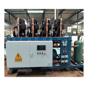 Unidades de paquete de enfriador refrigerado por aire de compresores de cuatro rollos con motor de bomba y componentes del núcleo del motor - Product Image 5
