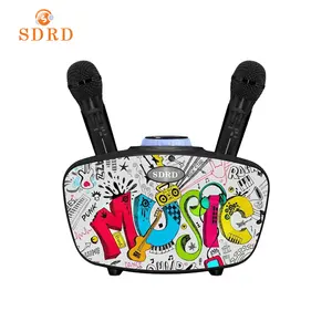 SDRD Sd314 Good Quality Super Bass Home Wireless Bt Portable Audio Karaoke Speaker With Usb Reader Function