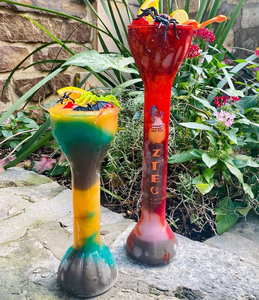 Vaso para Bebidas Frías de Cuello Largo de 500 ml con Pajita y Tapa, Plástico PET, Color Personalizado, Vaso para Bebidas de Playa, Logotipo Personalizado, Venta al por Mayor - Product Image 6