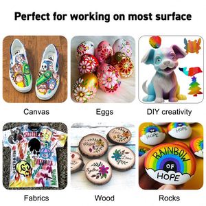 Figuras De Cermica Para Pintar Peinture Figurines En Céramique à Peindre Kiddies Peinture Set Poterie Peinture Kit pour Enfants - Product Image 5
