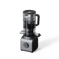 135Mm Trage Koude Pers Juicer Machine Elektrische Kauwpers Juicer Voor Hele Vruchten Groenten Hoge Omgekeerde Smoothie Huishouden