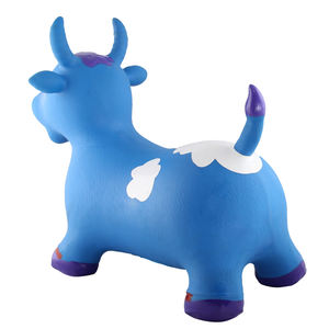 En gros Enfants gonflable animal <span class=keywords><strong>vache</strong></span> PVC Épaissir saut <span class=keywords><strong>jouet</strong></span> en plein air - Product Image 4