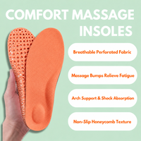 Semelles intérieures sur mesure, remplaçables, lavables et réutilisables pour hommes, femmes, enfants et personnes âgées