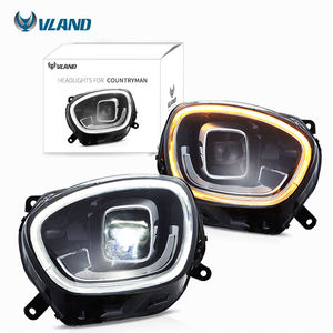 VLAND Fabricante LED Faros Producto para MiniCooper Countryman F60 Lámpara delantera 2017-2023 2nd Gen Modelo halógeno oficial solamente - Product Image 6