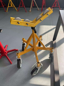 Support de soudage de tuyaux à cinq roues H406 avec support de visseuse - Product Image 4
